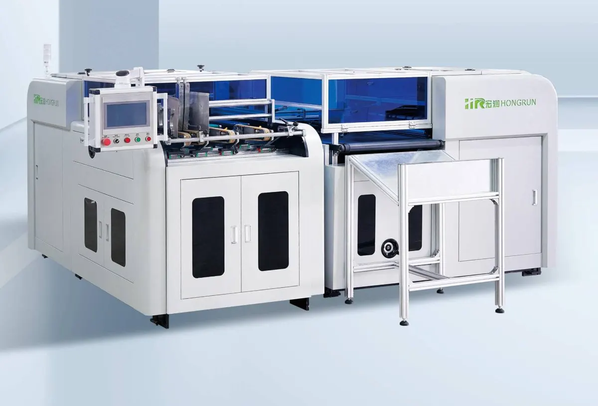 HR-800K Well-Shaped Cardboard Slotting Machine